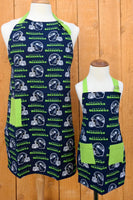 
              Men's Style Seahawk Aprons - Childrens Sizes
            