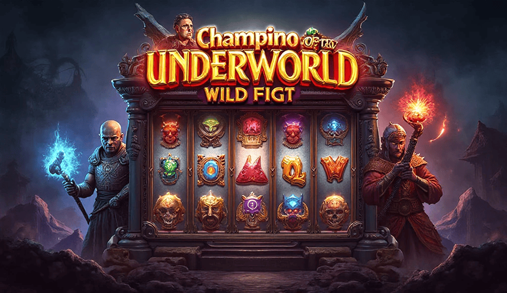 Champion of the Underworld Gigablox Wild Fight Sensasi Slot Penuh Aksi dari YGGDRASIL