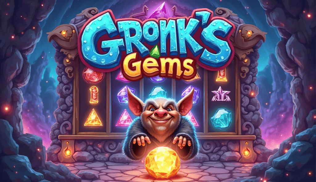Gronk's Gems Slot Gacor Bertema Fantasi dari Hacksaw Gaming